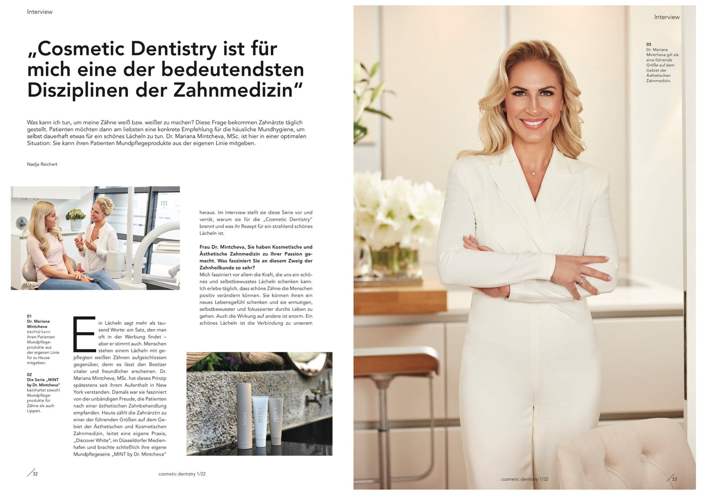 MINT by Dr Mintcheva Cosmetic Dentistry Presse