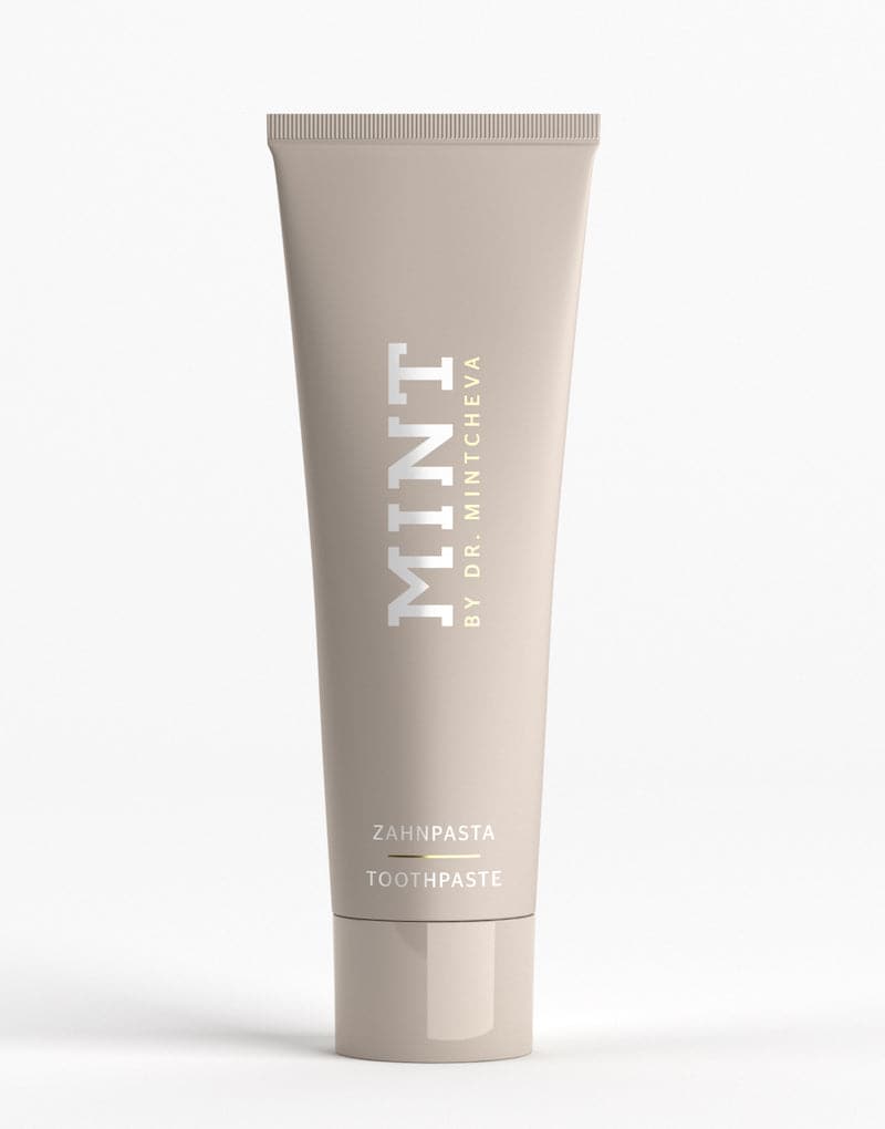 MINT Zahnpasta Produktbild - braune Tube
