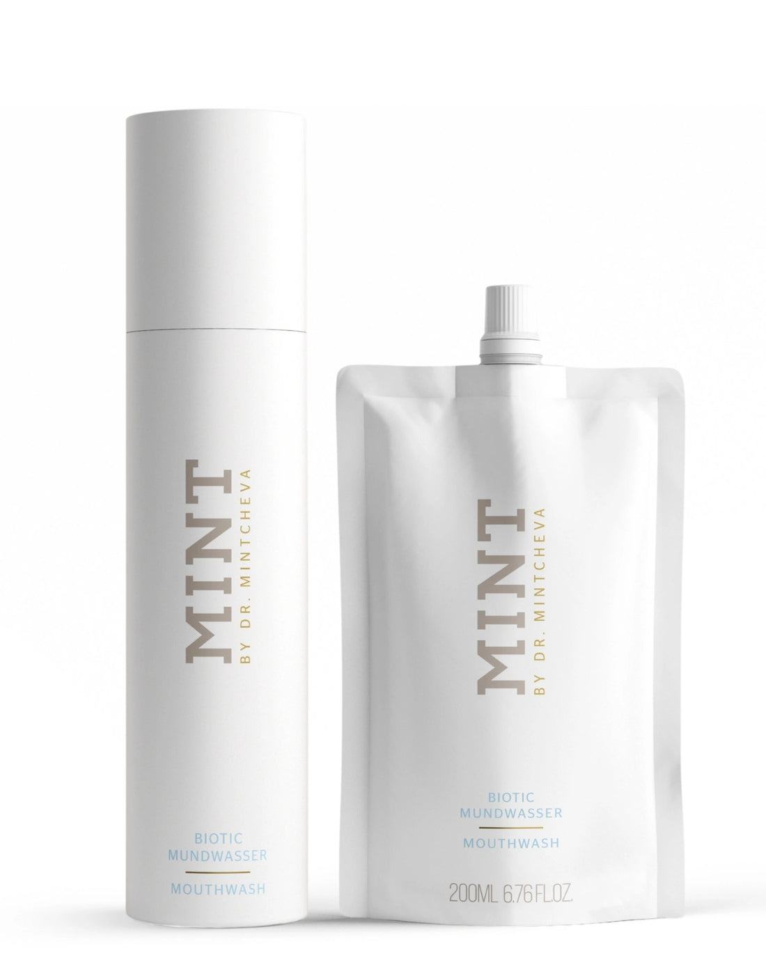 MINT BIOTIC MUNDWASSER & REFILL