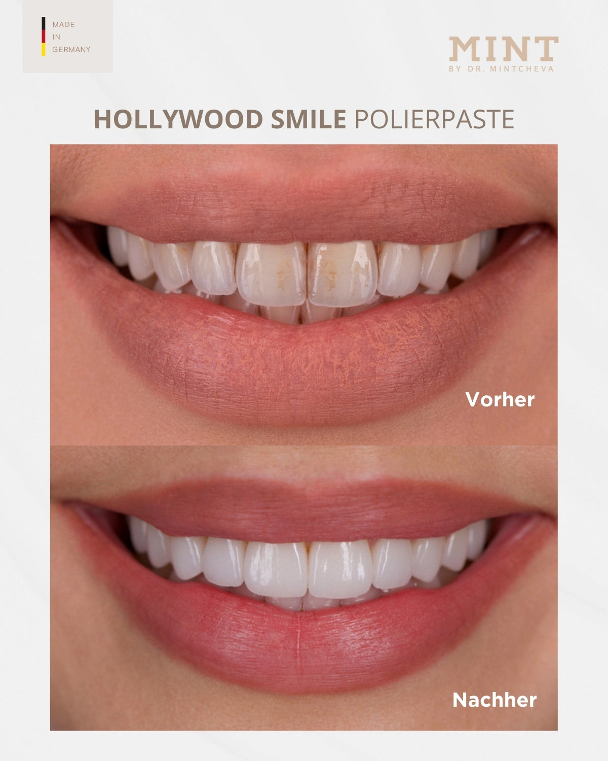 Set Hollywood Smile Zahnpasta &amp; Polierpaste
