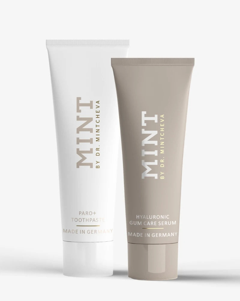 MINT Zahnpasta Paro+ & Hyaluron Zahnfleischserum