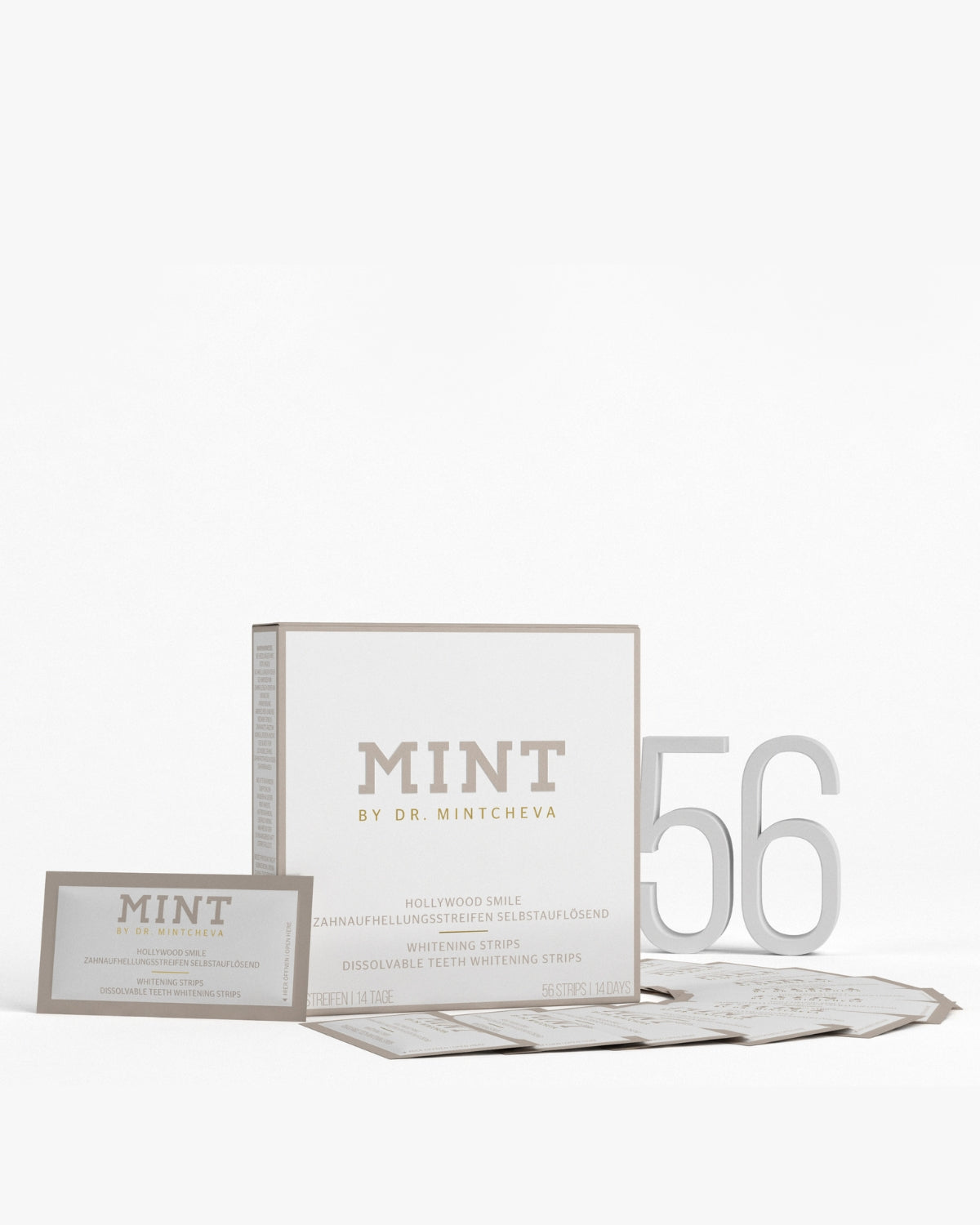 MINT Hollywood Smile Whitening Strips 14-Tage-Kur