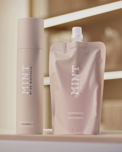 MINT MUNDWASSER &amp; REFILL SET