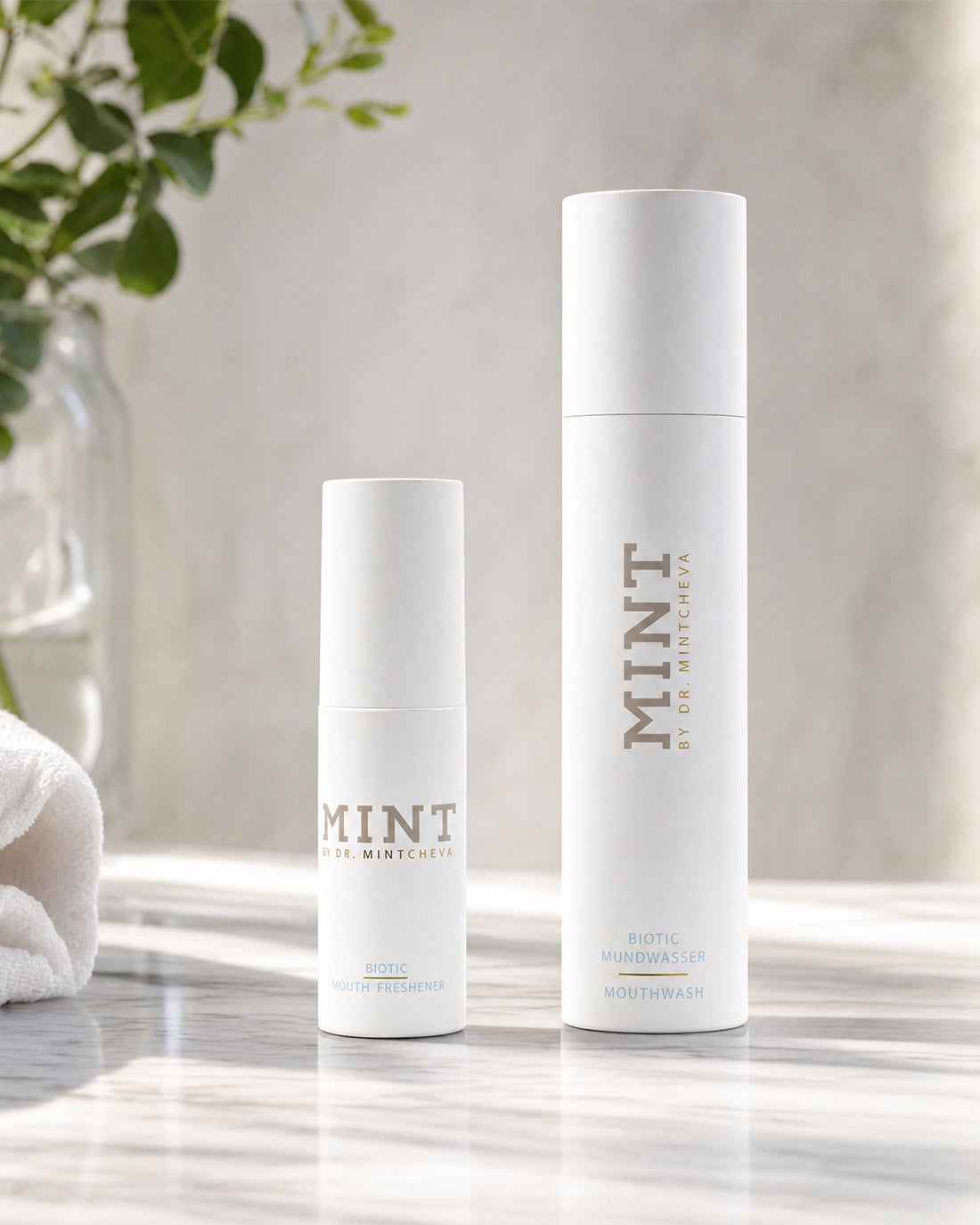 Biotic Mundwasser &amp; Mouth Freshener Set