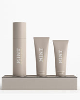 MINT Produkte Zahnpfllege im Produktaufsteller