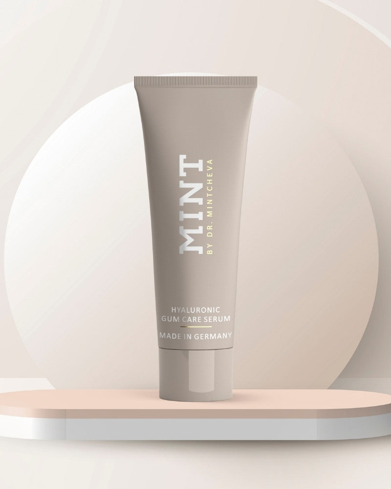 MINT Hyaluron Zahnfleischserum - braune Tube