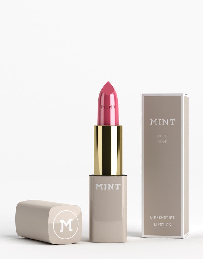 MINT Lippenstift mit Verpackung - Nude Rose