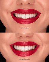 Vorher Nachher Mint Lippenstift Red Classic