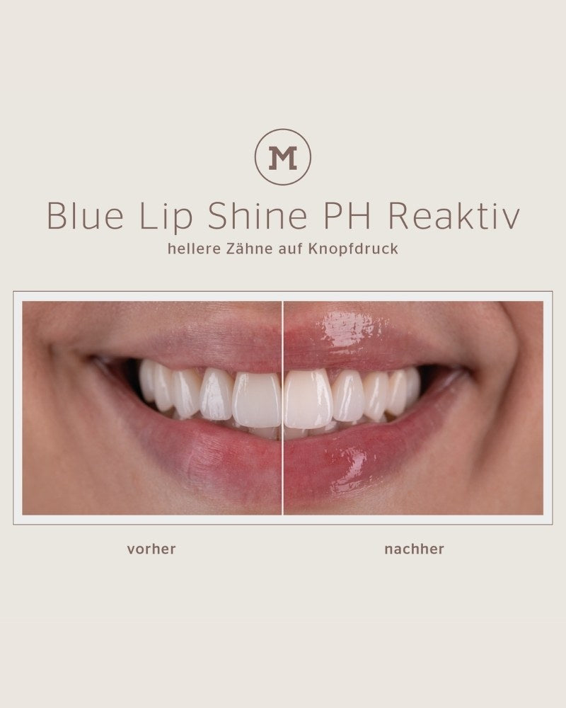 Vorher_Nachher Blue Lip Shine